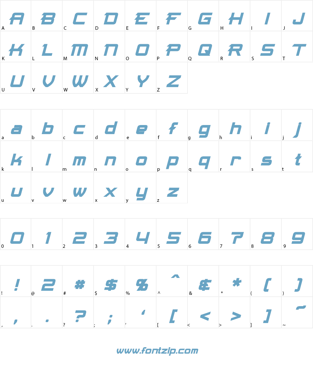 Maximize Font Character